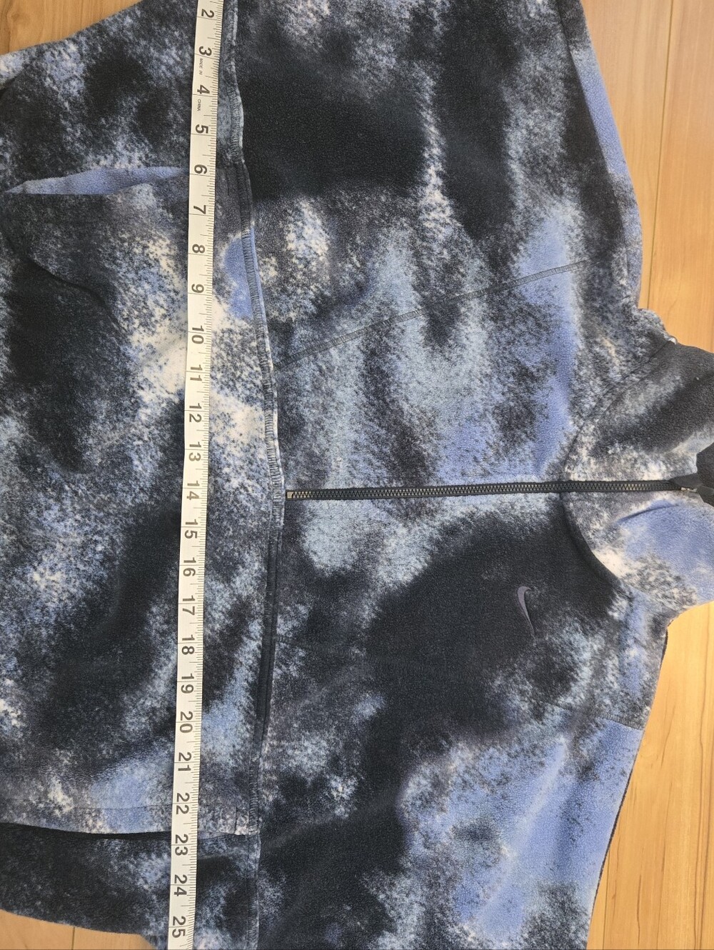 Nike One TF AOP Polar Jacket - Women's 1/4-Zip Cropped Pullover Size Small - Picture 9 of 9